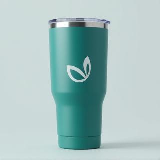 ロゴ入りタンブラー